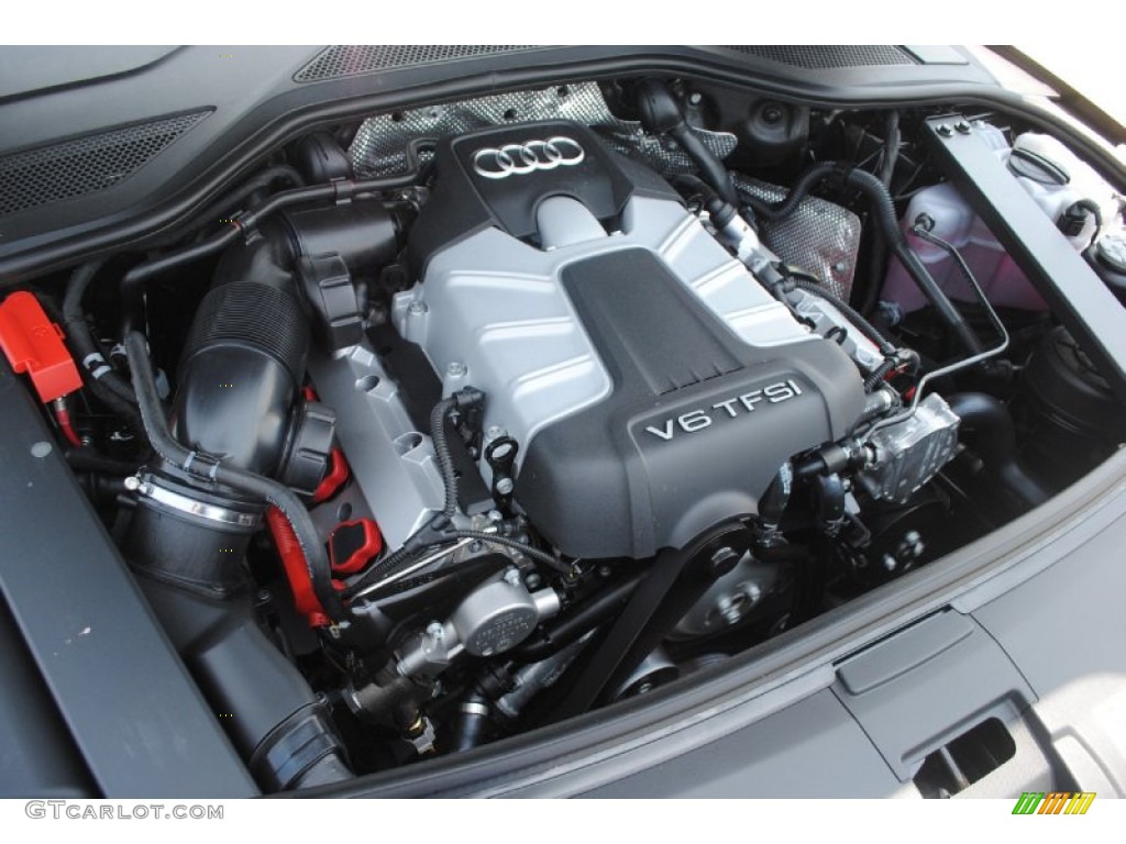 2014 Audi A8 L 3.0T quattro 3.0 Liter Supercharged FSI DOHC 24-Valve VVT V6 Engine Photo #83891503