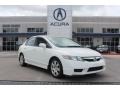 Taffeta White - Civic LX Sedan Photo No. 1