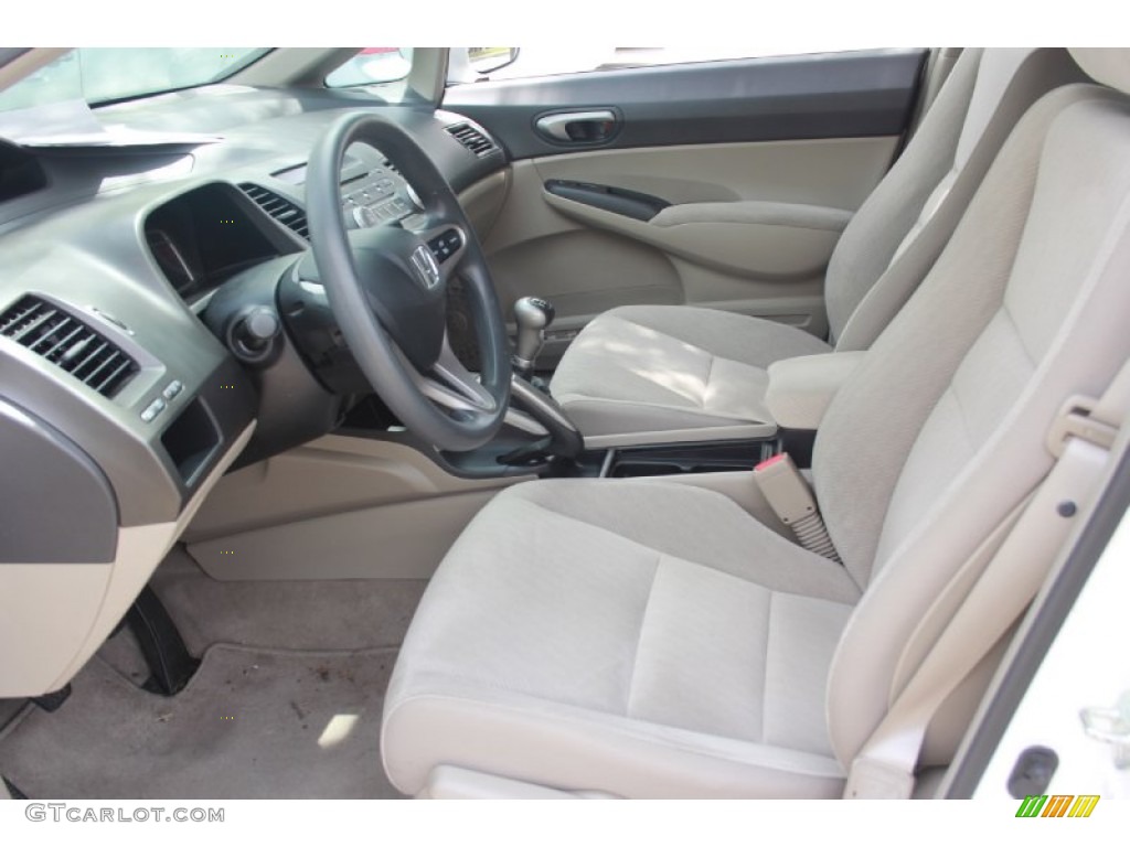 2010 Honda Civic LX Sedan Front Seat Photo #83892160