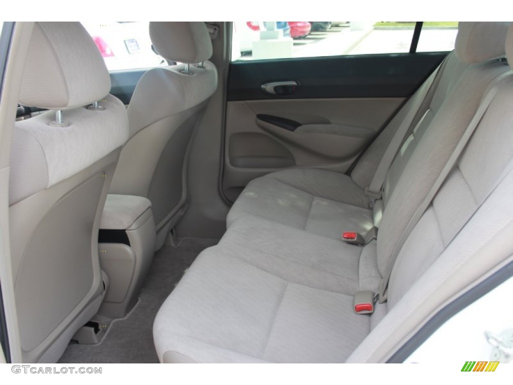 2010 Honda Civic LX Sedan Rear Seat Photo #83892202
