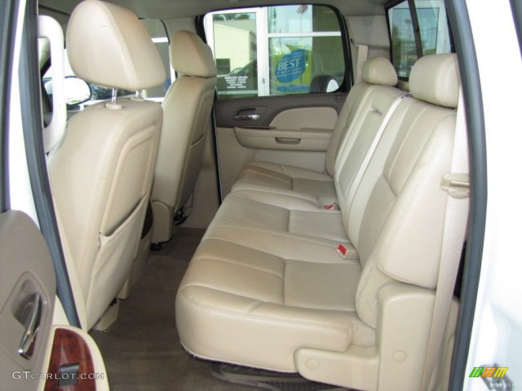 2009 GMC Sierra 1500 SLT Crew Cab Rear Seat Photo #83892352