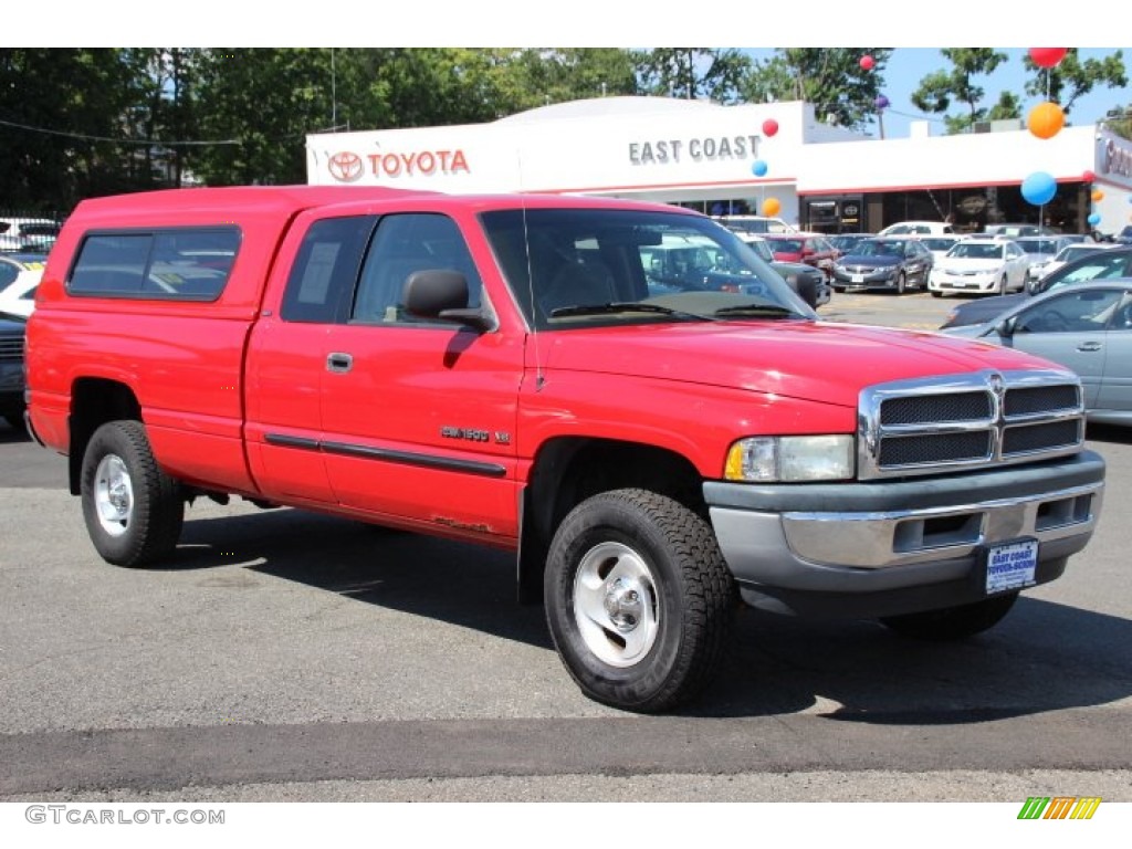 Flame Red Dodge Ram 1500
