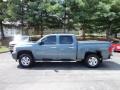 2008 Blue Granite Metallic Chevrolet Silverado 1500 LT Crew Cab  photo #4