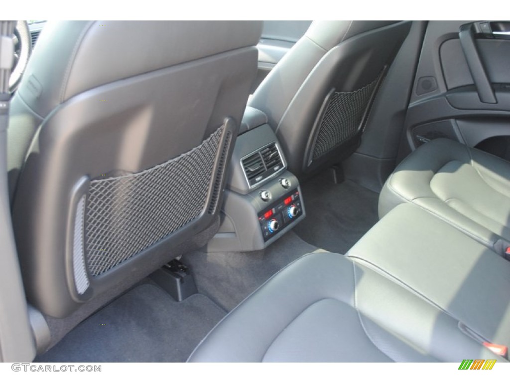 Black Interior 2013 Audi Q7 3.0 S Line quattro Photo #83893360