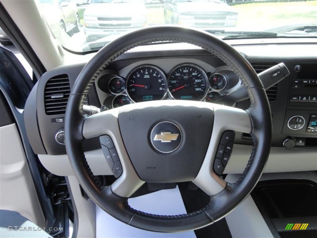 2008 Silverado 1500 LT Crew Cab - Blue Granite Metallic / Light Titanium/Ebony Accents photo #13