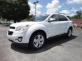 2013 Summit White Chevrolet Equinox LTZ AWD  photo #3