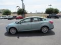 2012 Frosted Glass Metallic Ford Focus SEL Sedan  photo #4