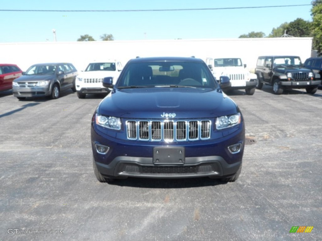 2014 Grand Cherokee Laredo 4x4 - True Blue Pearl / Morocco Black photo #3