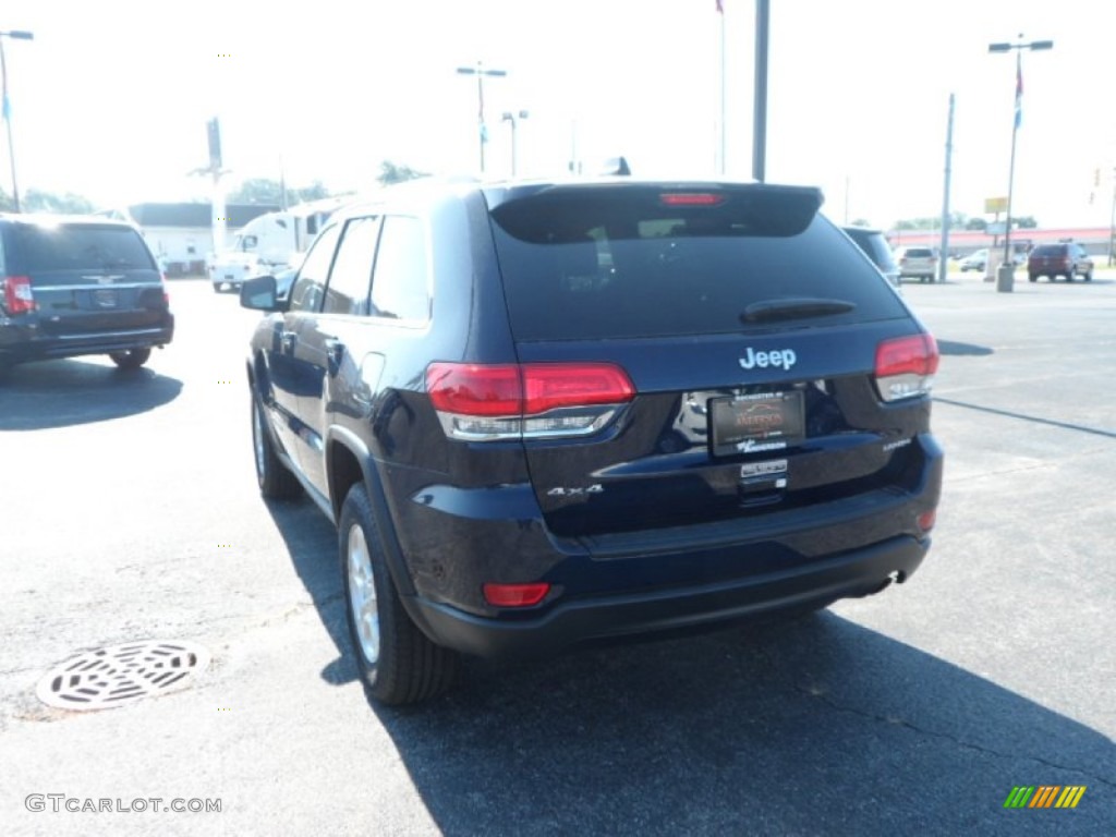 2014 Grand Cherokee Laredo 4x4 - True Blue Pearl / Morocco Black photo #4