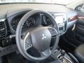 Black 2014 Mitsubishi Outlander SE Steering Wheel