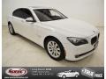 Alpine White 2010 BMW 7 Series 750i Sedan