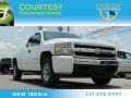 2008 Summit White Chevrolet Silverado 1500 LT Extended Cab  photo #1