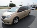 2011 Sandy Beach Metallic Toyota Sienna   photo #3