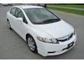Taffeta White - Civic LX Sedan Photo No. 2