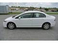 Taffeta White - Civic LX Sedan Photo No. 3