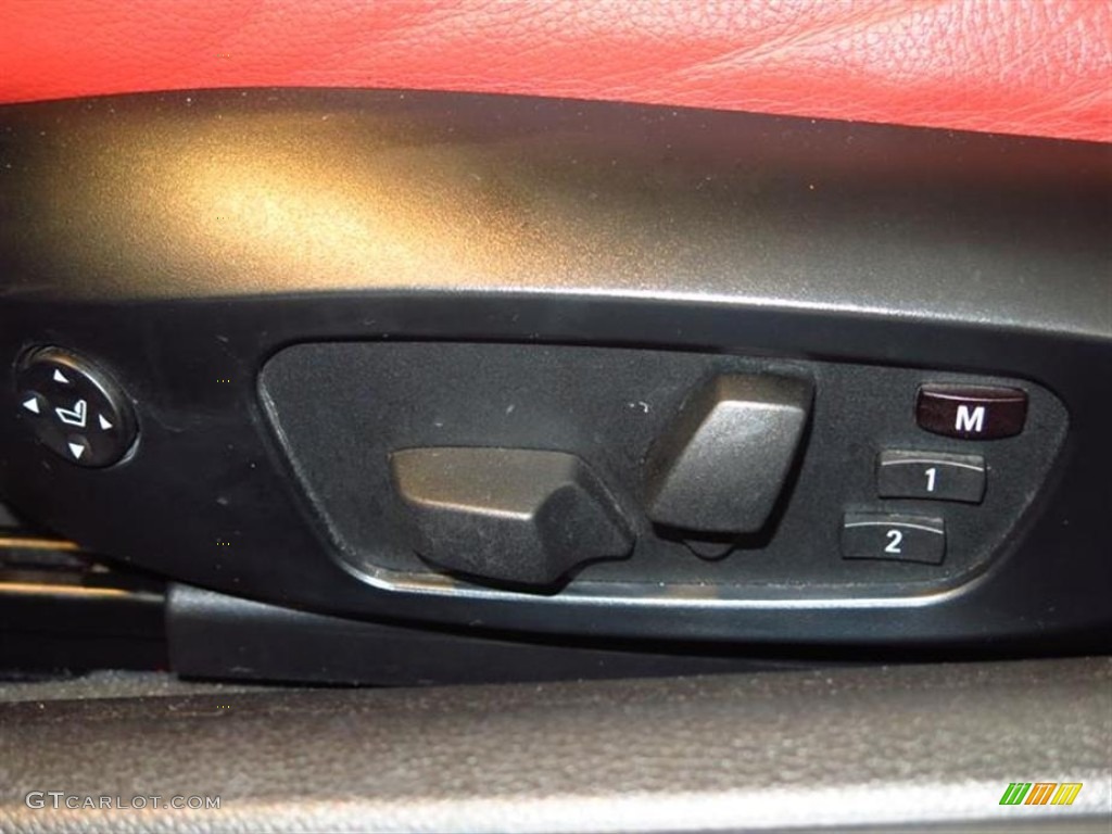 2008 1 Series 128i Convertible - Alpine White / Coral Red photo #17