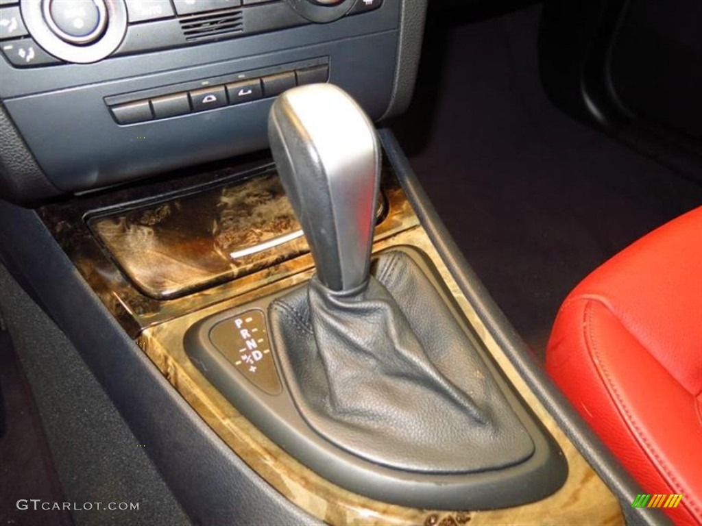 2008 1 Series 128i Convertible - Alpine White / Coral Red photo #21