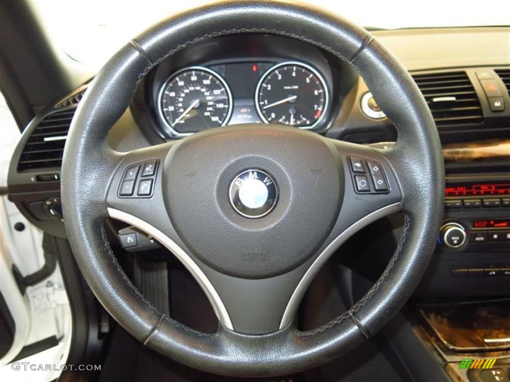 2008 1 Series 128i Convertible - Alpine White / Coral Red photo #24