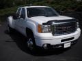 2013 Summit White GMC Sierra 3500HD Denali Crew Cab 4x4 Dually  photo #6