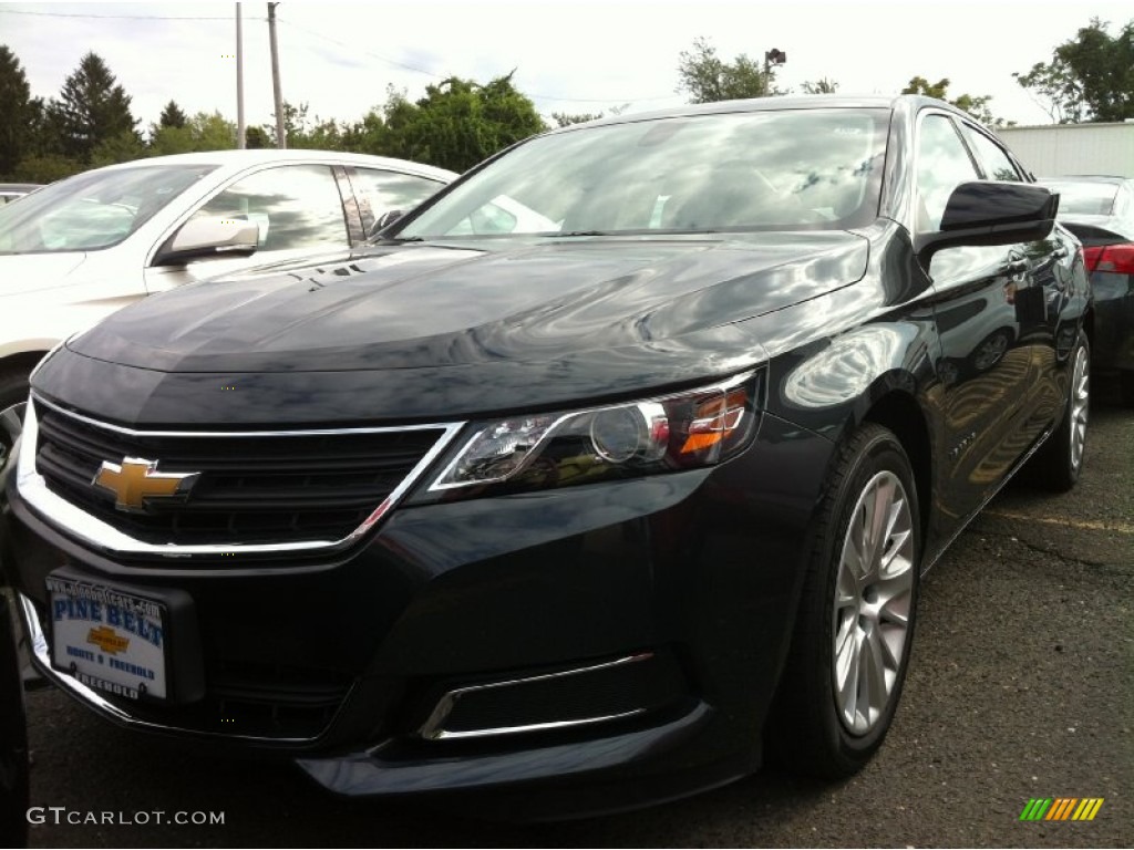2014 Impala LS - Ashen Gray Metallic / Jet Black/Dark Titanium photo #1