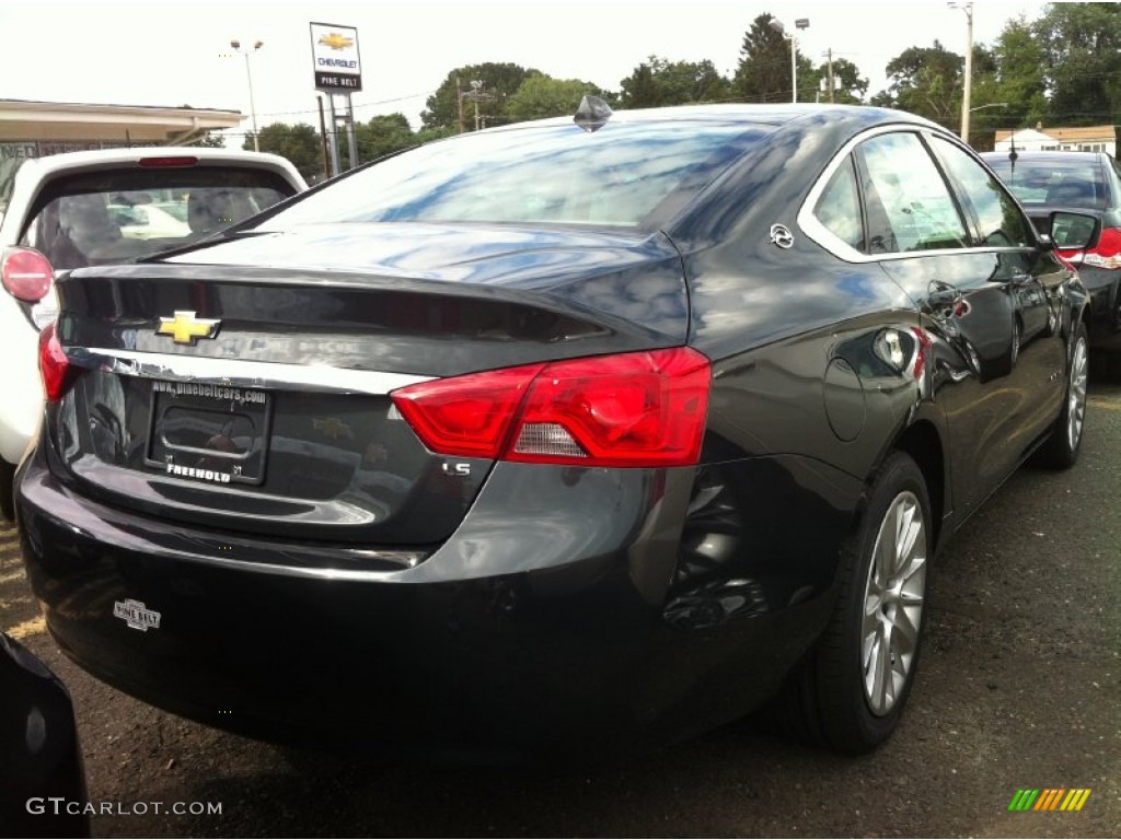 2014 Impala LS - Ashen Gray Metallic / Jet Black/Dark Titanium photo #2