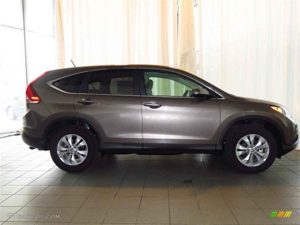 2013 CR-V EX - Urban Titanium Metallic / Beige photo #2