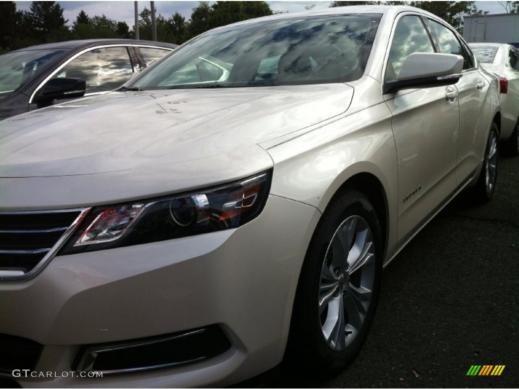 2014 Impala LT - White Diamond Tricoat / Jet Black/Dark Titanium photo #1