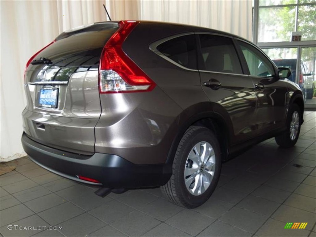 2013 CR-V EX - Urban Titanium Metallic / Beige photo #3