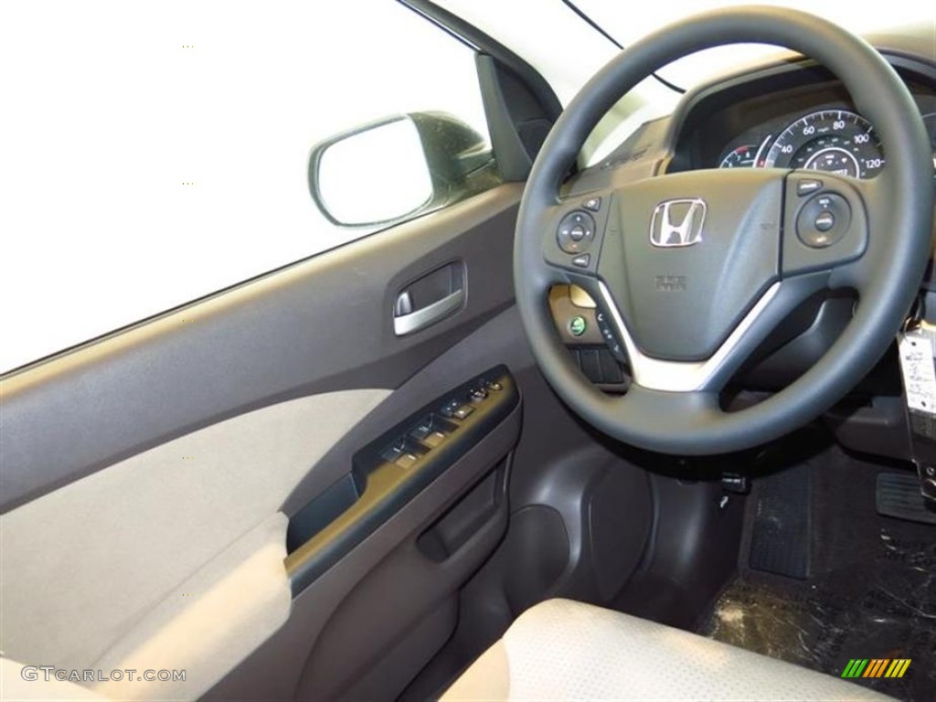 2013 CR-V EX - Urban Titanium Metallic / Beige photo #5