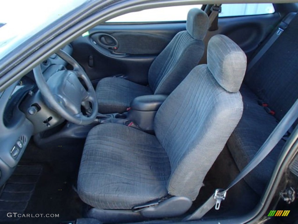 Graphite Interior 1998 Pontiac Grand Am GT Coupe Photo #83902960