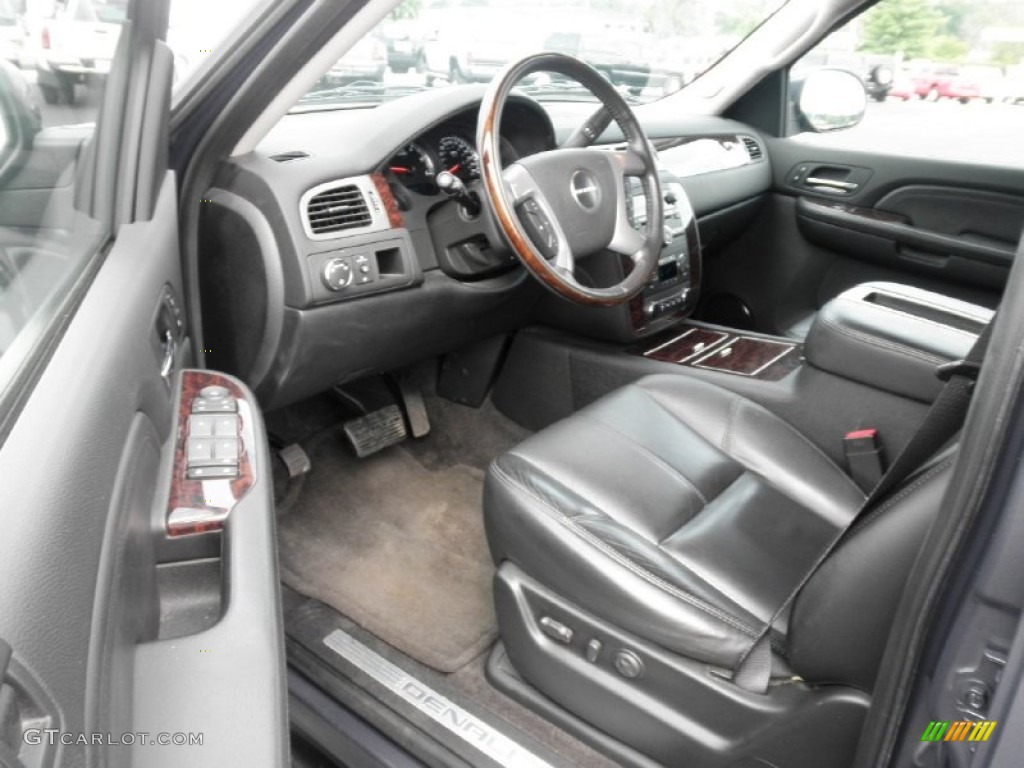 2008 Yukon XL Denali AWD - Dark Slate Metallic / Ebony photo #6