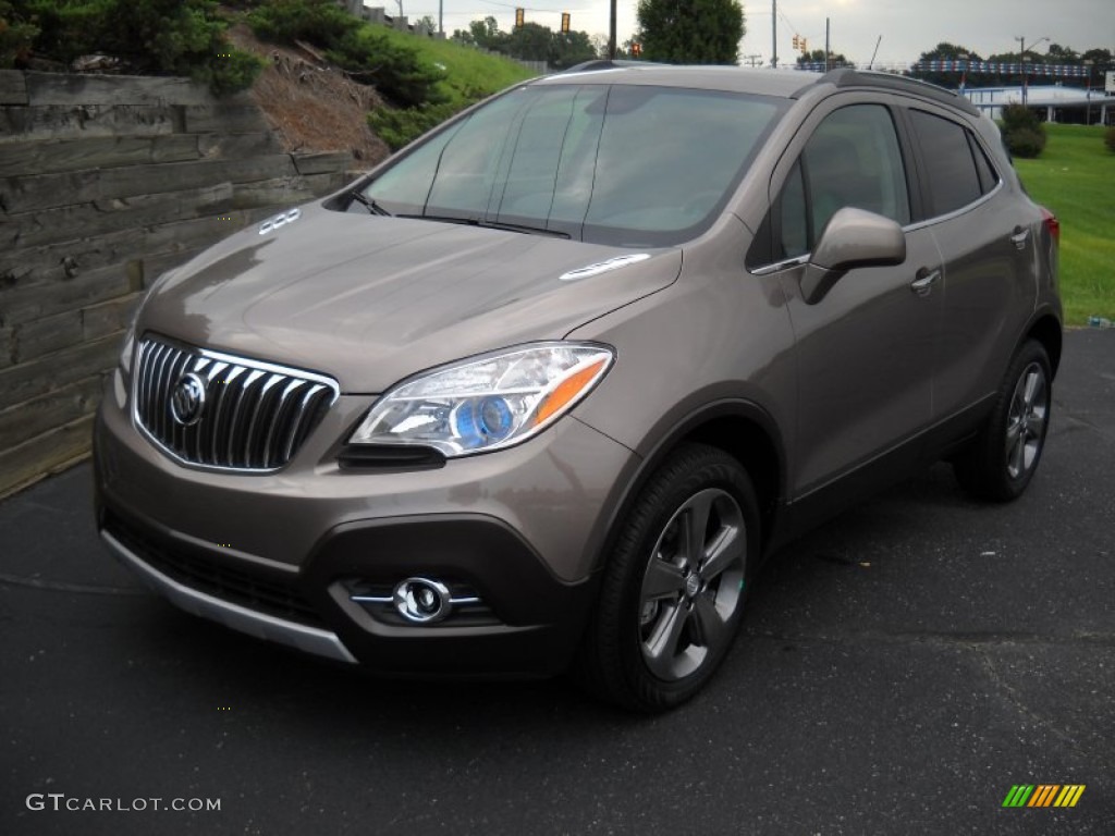 2013 Encore Convenience AWD - Cocoa Silver Metallic / Ebony photo #1