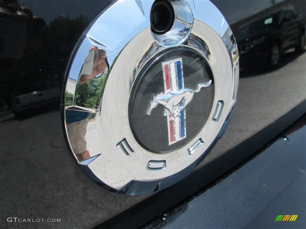 2005 Mustang V6 Premium Coupe - Black / Dark Charcoal photo #7