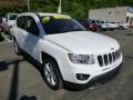 2012 Bright White Jeep Compass Sport 4x4  photo #7