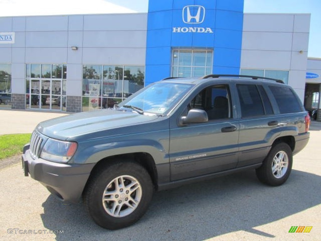 2004 Grand Cherokee Laredo 4x4 - Onyx Green Pearl / Dark Slate Gray photo #1