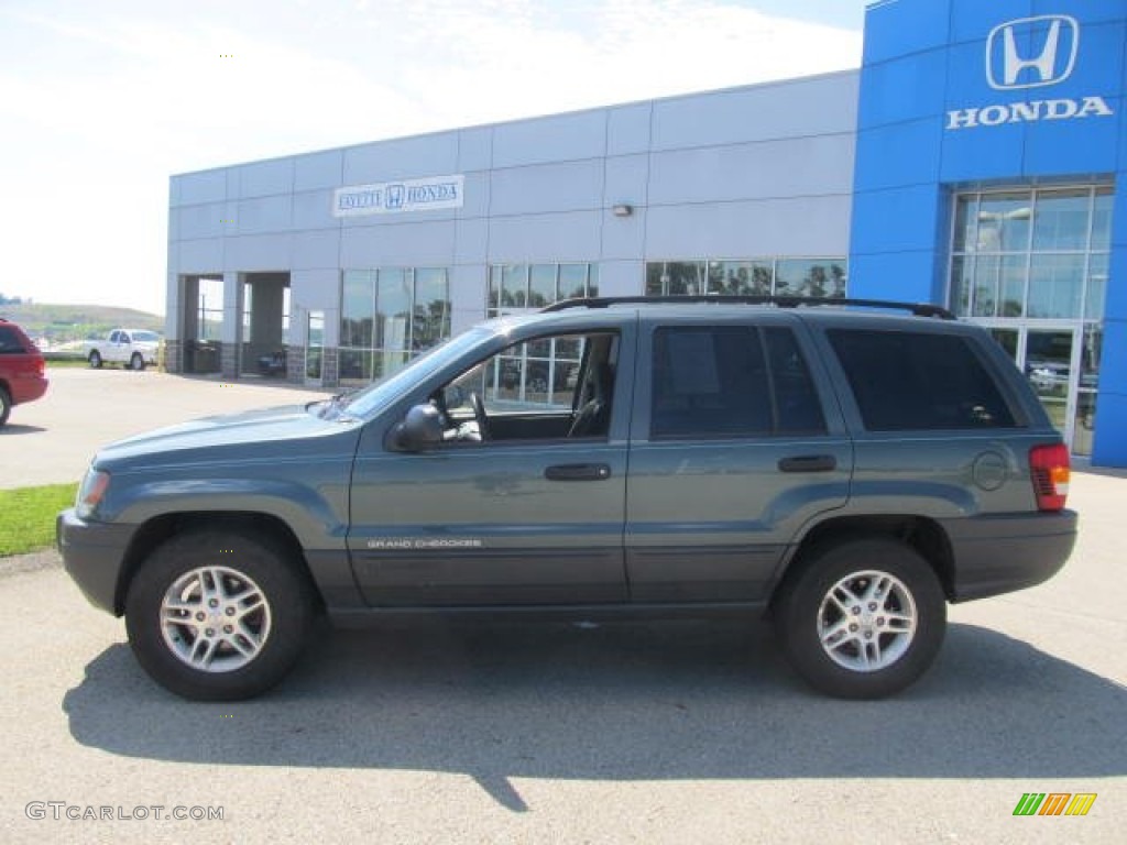 2004 Grand Cherokee Laredo 4x4 - Onyx Green Pearl / Dark Slate Gray photo #2