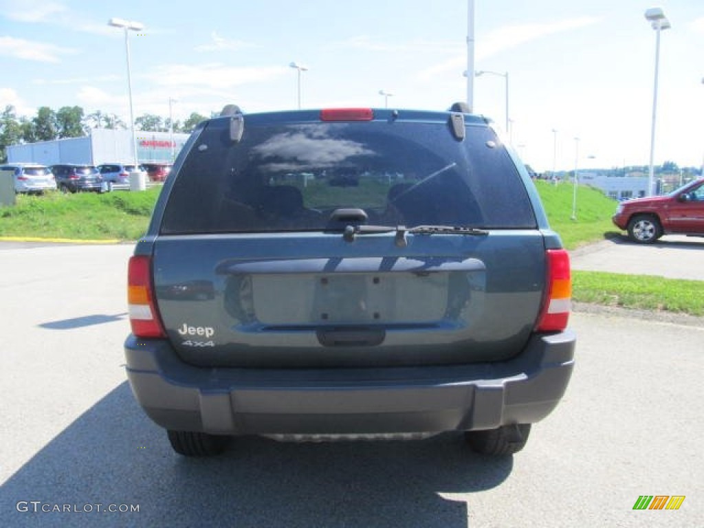 2004 Grand Cherokee Laredo 4x4 - Onyx Green Pearl / Dark Slate Gray photo #3
