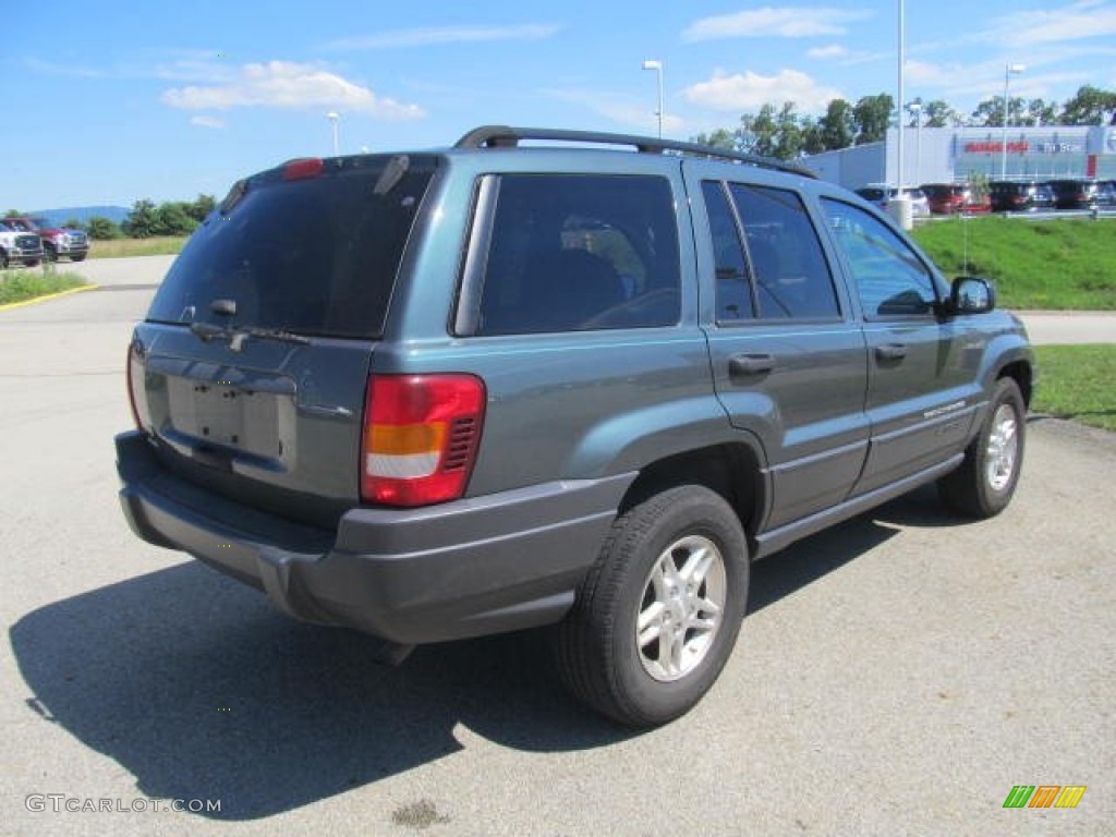 2004 Grand Cherokee Laredo 4x4 - Onyx Green Pearl / Dark Slate Gray photo #16