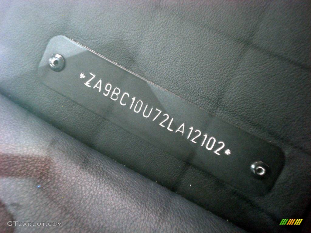 2002 Lamborghini Murcielago Coupe Info Tag Photo #839073