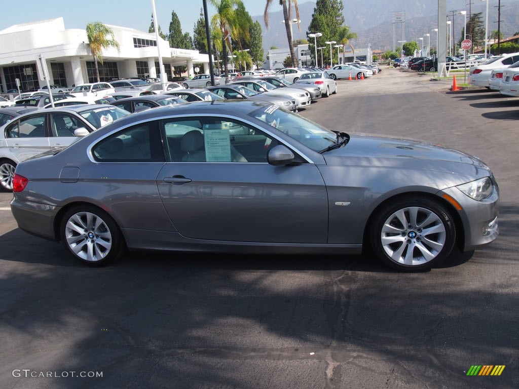 2011 3 Series 328i Coupe - Space Gray Metallic / Gray Dakota Leather photo #3