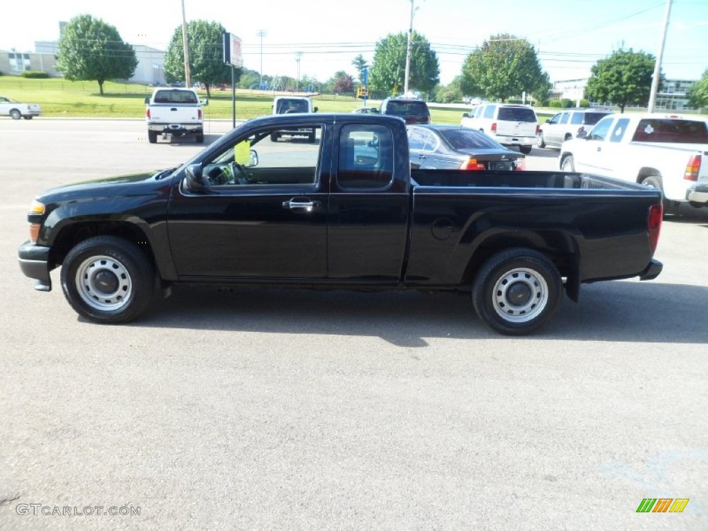 Black Chevrolet Colorado