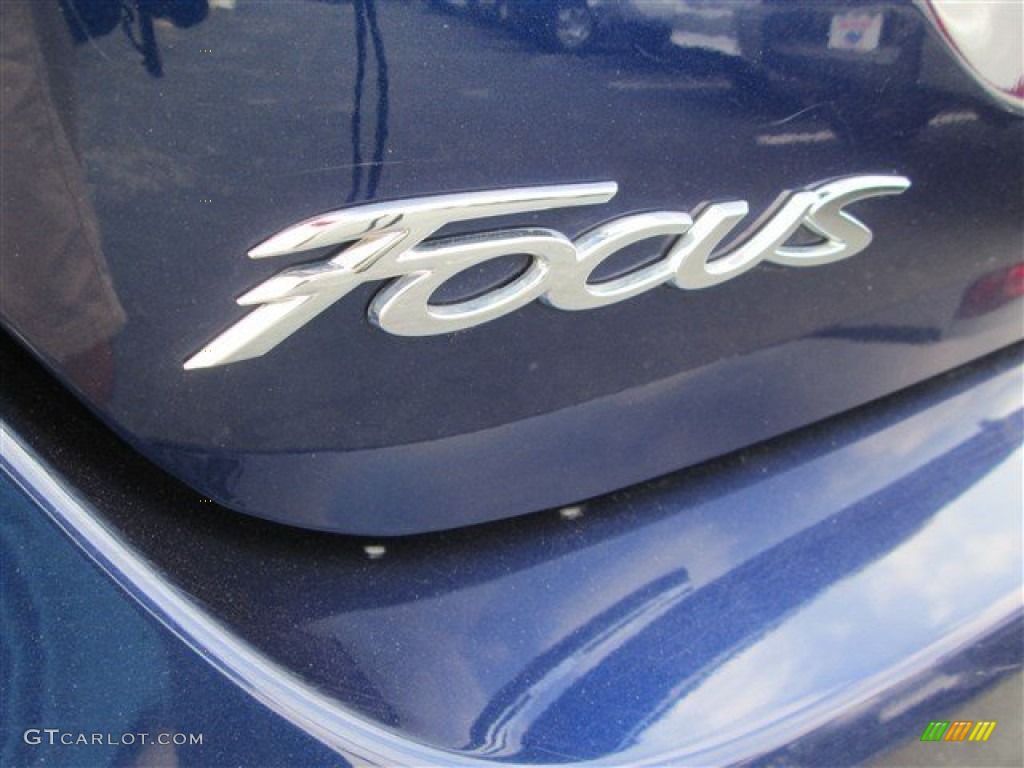 2012 Focus Titanium Sedan - Kona Blue Metallic / Charcoal Black photo #6