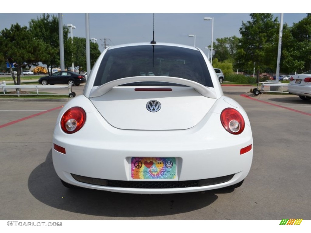 2009 New Beetle 2.5 Coupe - Candy White / Black photo #4