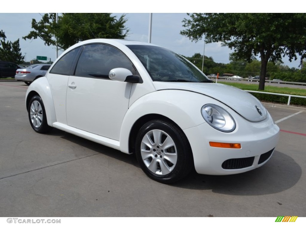 2009 New Beetle 2.5 Coupe - Candy White / Black photo #7