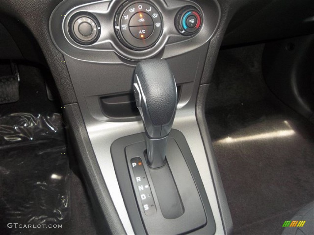 2014 Fiesta S Sedan - Ingot Silver / Charcoal Black photo #22