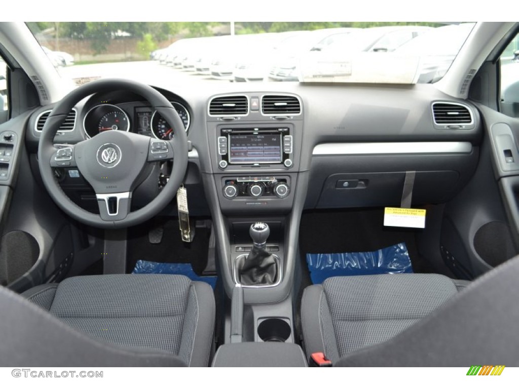 2013 Golf 4 Door TDI - Reflex Silver Metallic / Titan Black photo #5