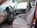 2011 Lexus GX Sepia/Auburn Bubinga Interior Front Seat Photo