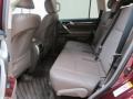2011 Lexus GX Sepia/Auburn Bubinga Interior Rear Seat Photo