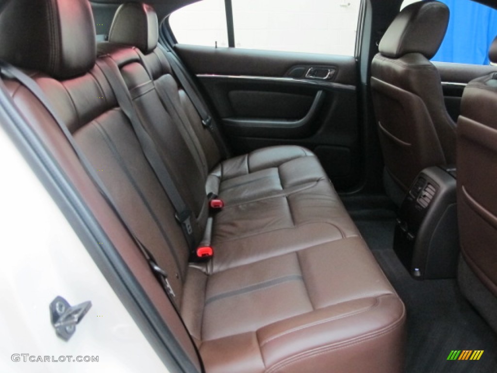 Sienna/Charcoal Interior 2010 Lincoln MKS EcoBoost AWD Photo #83912131