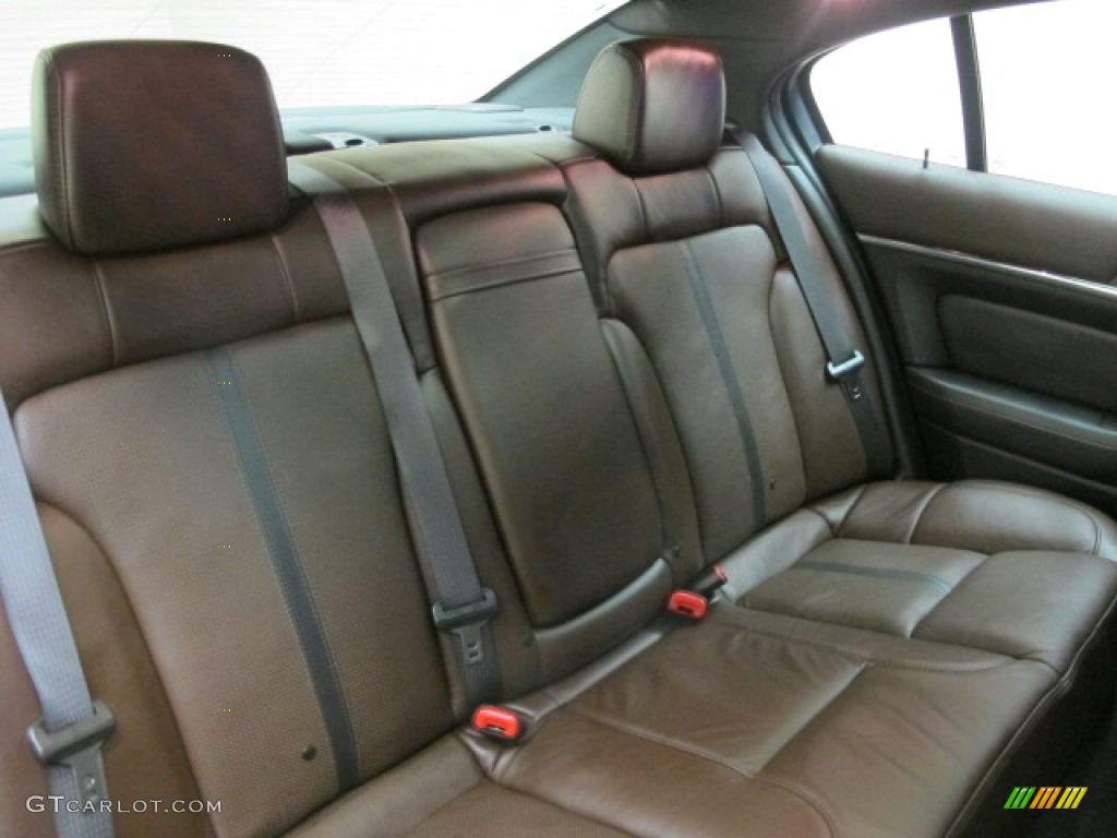2010 Lincoln MKS EcoBoost AWD Rear Seat Photos
